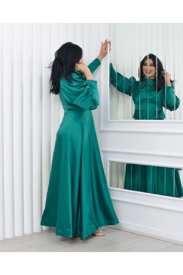 118927 Emerald Green Evening dress