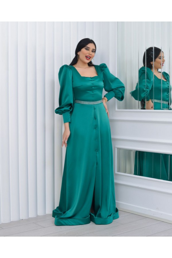 118937 Emerald Green Evening dress
