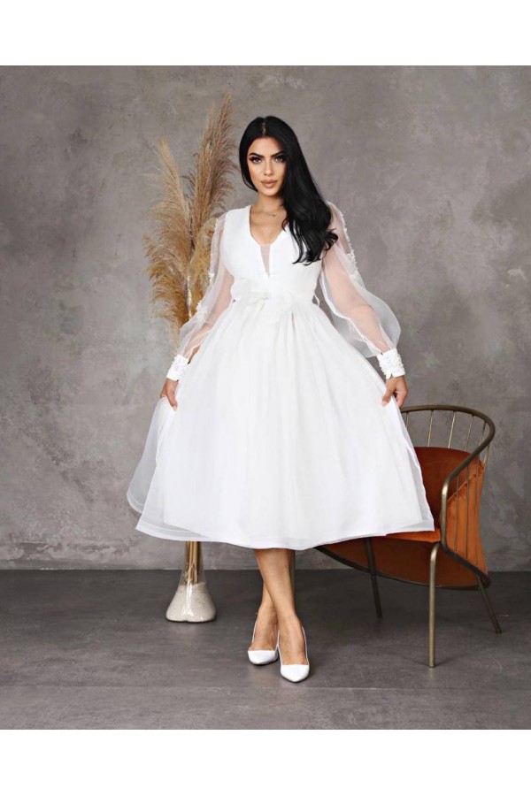 118940 white Evening dress