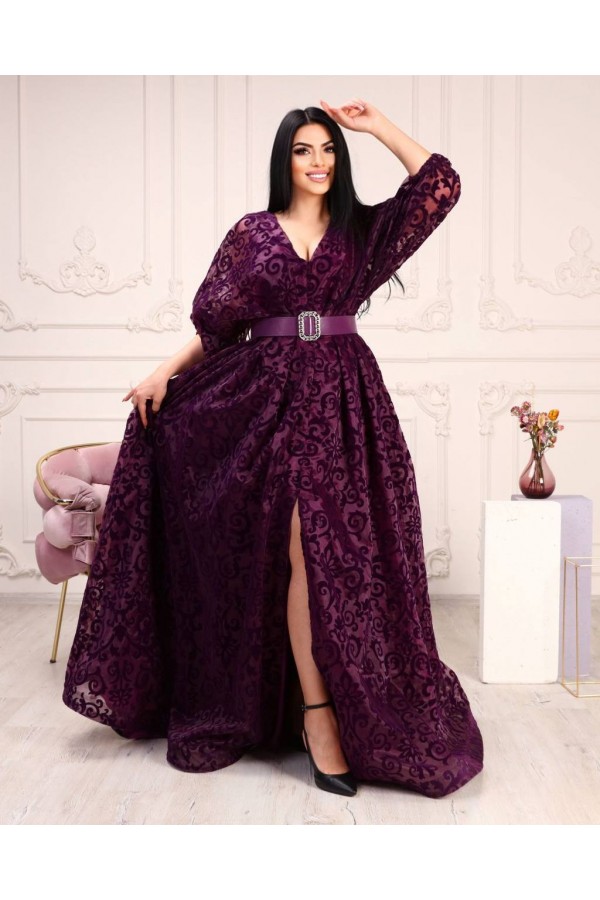 118950 purple Evening dress