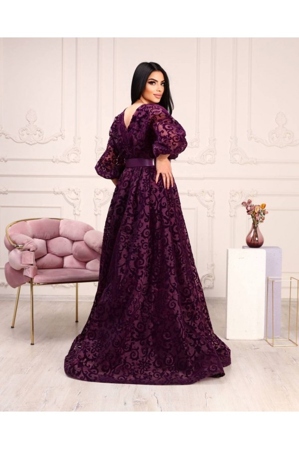 118950 фіолетовий Вечірня сукня