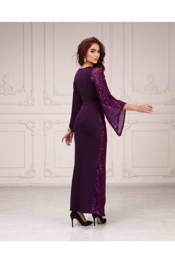118951 purple Evening dress