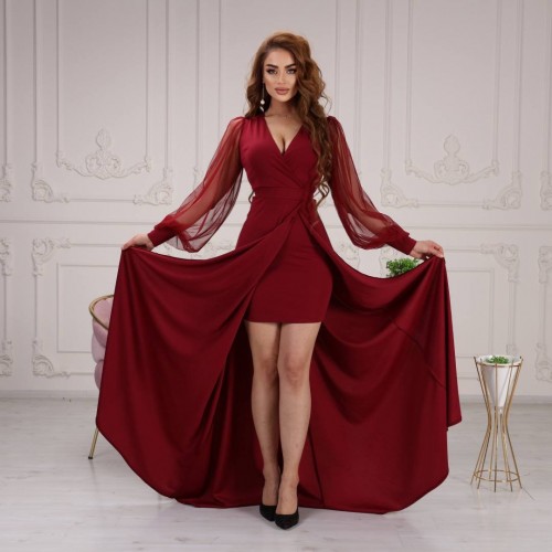 118955 TOPTAN BORDO ABİYE 118955 TOPTAN BORDO ABİYE toptan bayan giyim