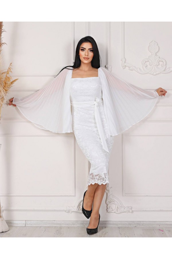 118972 білий Вечірня сукня