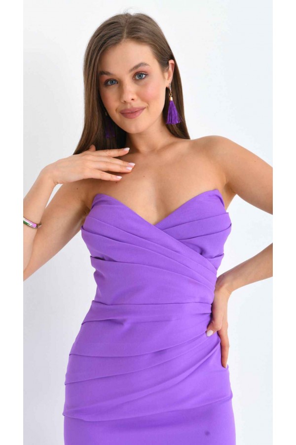 119029 lilac Evening dress