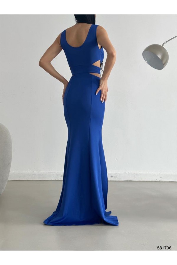 119043 bebe blue Evening dress
