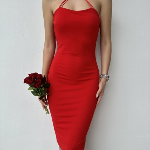 119228 TOPTAN KIRMIZI ABİYE 119228 TOPTAN KIRMIZI ABİYE toptan bayan giyim