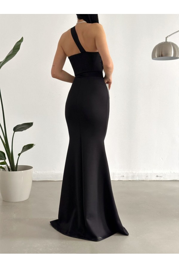 119242 black Evening dress