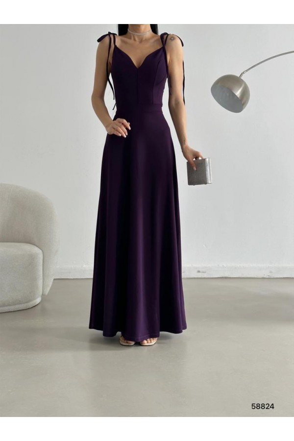 119254 purple Evening dress