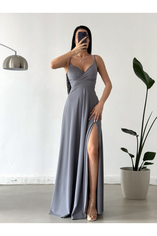 119261 Grey Evening dress