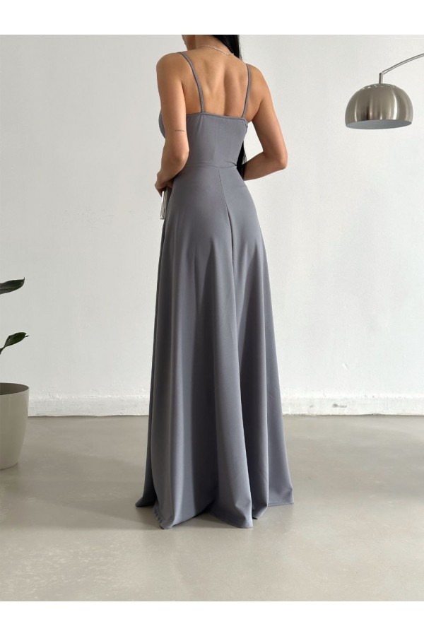 119261 Grey Evening dress