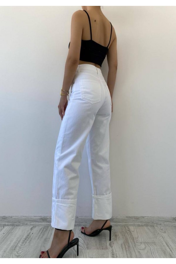 120892 white TROUSERS