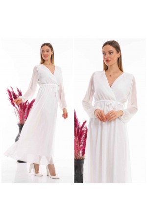 121064 white DRESS