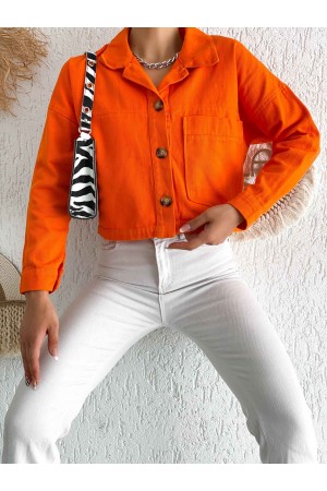 125436 помаранчевий Куртка