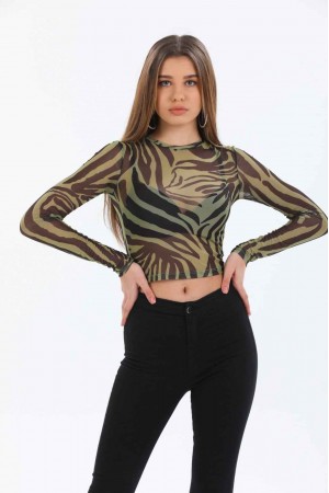 125487 patterned BLOUSE