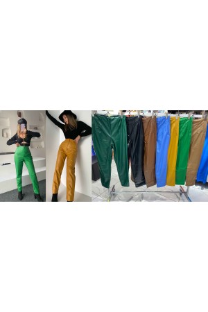 125523 camel TROUSERS