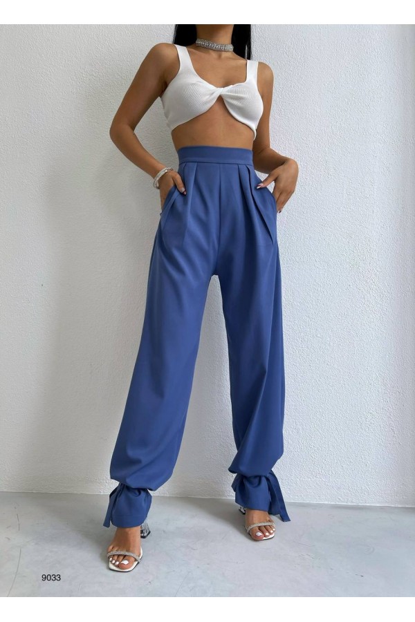 127283 blue TROUSERS