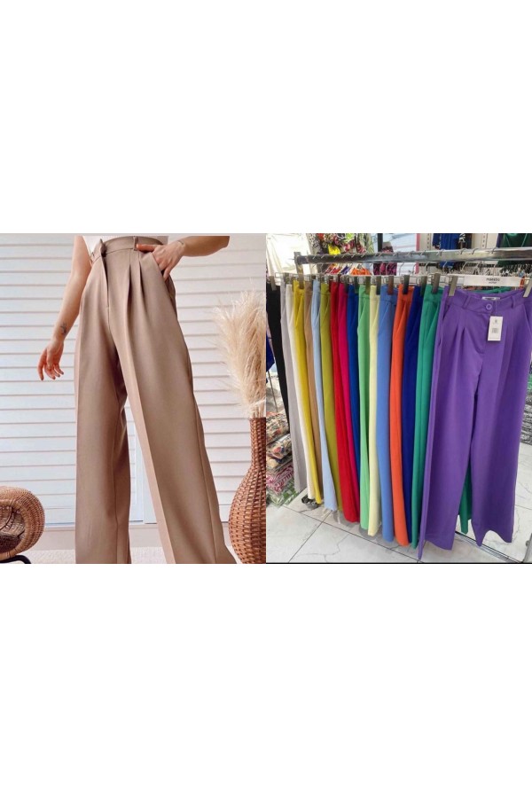 127465 lilac TROUSERS