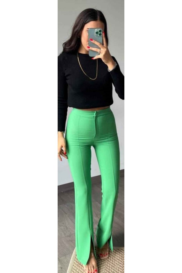 128869 GREEN TROUSERS