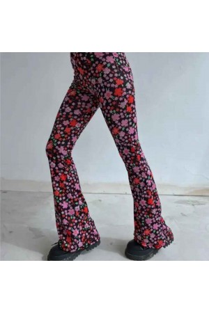 131112 patterned TROUSERS