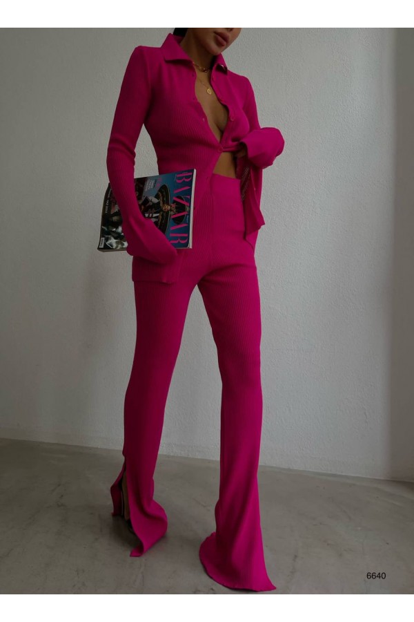 131237 pink Pants suit