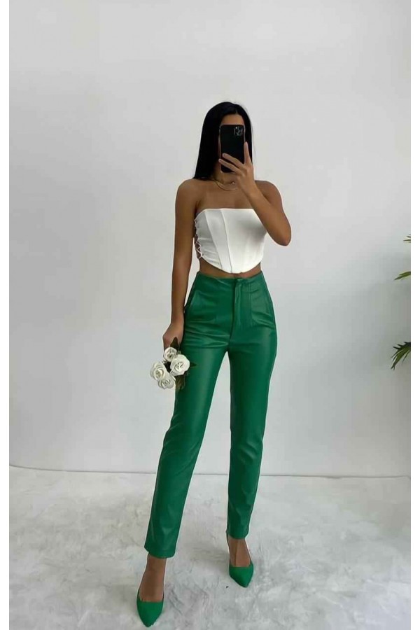 134246 GREEN TROUSERS