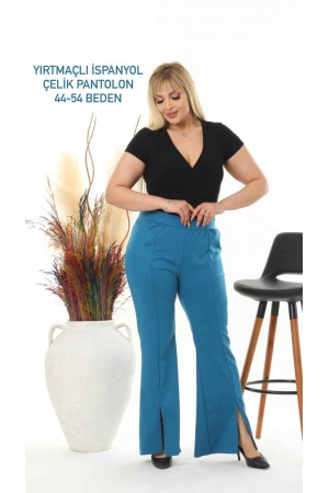 136073 turquoise TROUSERS