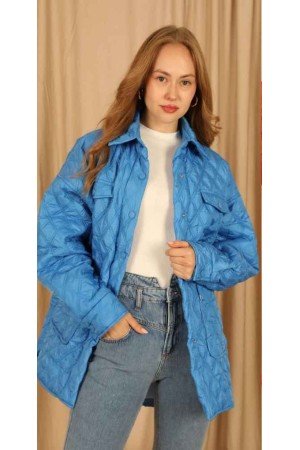 138940 blue TRENCH COAT