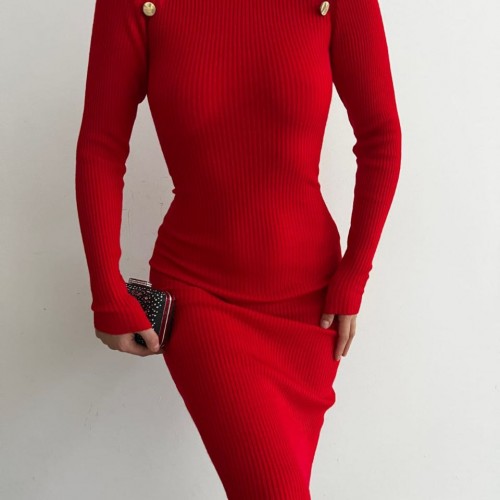 141761 TOPTAN KIRMIZI ELBİSE 141761 TOPTAN KIRMIZI ELBİSE toptan bayan giyim