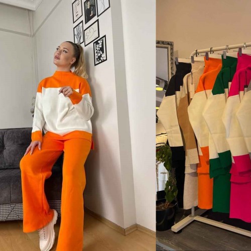 142827 TOPTAN SİYAH PANTOLON TAKIM 142827 TOPTAN SİYAH PANTOLON TAKIM toptan bayan giyim