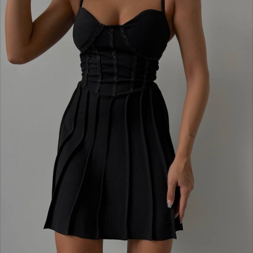 143133 TOPTAN SAKS ELBİSE 143133 TOPTAN SAKS ELBİSE toptan bayan giyim