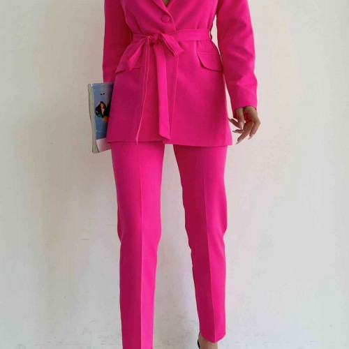 144247 TOPTAN PEMBE PANTOLON TAKIM 144247 TOPTAN PEMBE PANTOLON TAKIM toptan bayan giyim