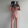 144252 TOPTAN PUDRA PANTOLON TAKIM 144252 TOPTAN PUDRA PANTOLON TAKIM toptan bayan giyim