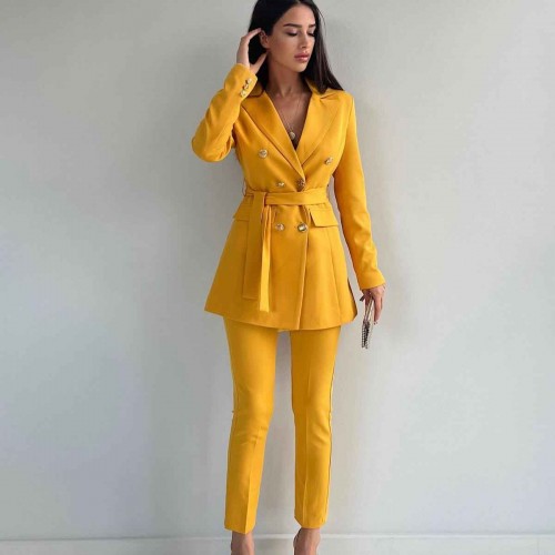 144780 TOPTAN HARDAL PANTOLON TAKIM toptan bayan giyim