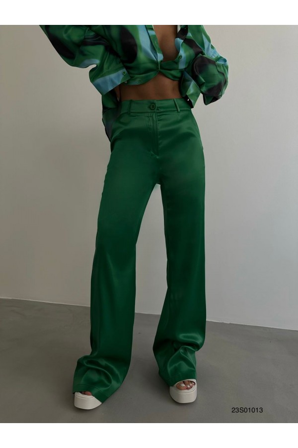 145164 GREEN TROUSERS