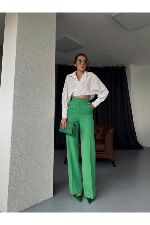 146114 GREEN TROUSERS