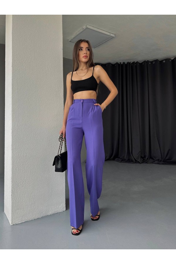 146116 lilac TROUSERS