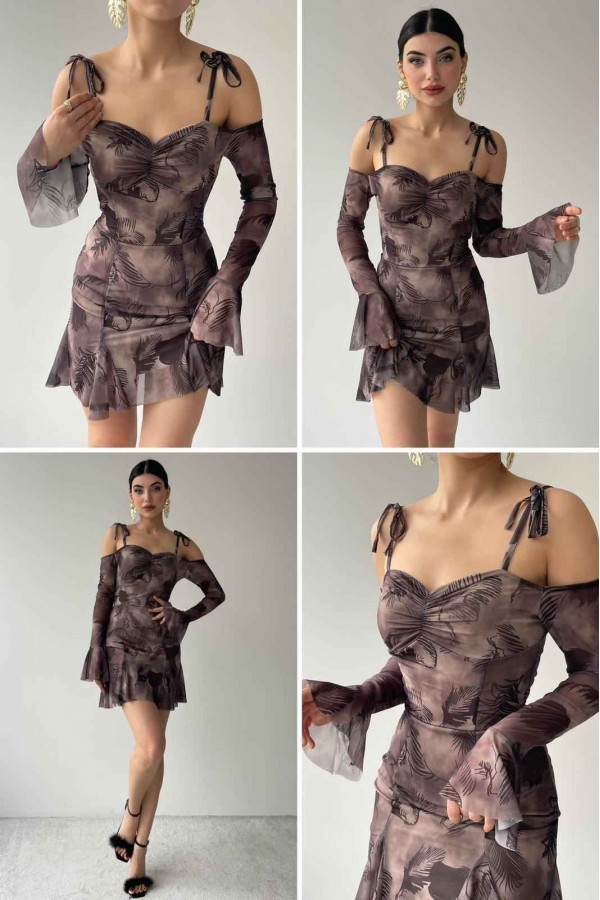 146314 patterned DRESS
