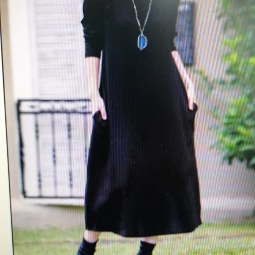 146422 TOPTAN SİYAH ELBİSE toptan bayan giyim