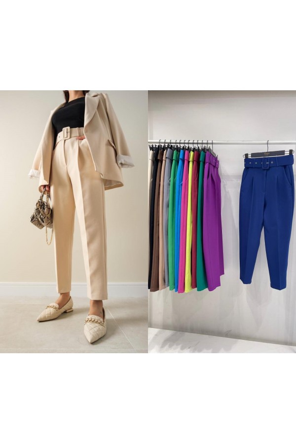 146693 camel TROUSERS
