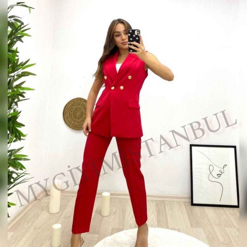 146877 TOPTAN BORDO PANTOLON TAKIM 146877 TOPTAN BORDO PANTOLON TAKIM toptan bayan giyim