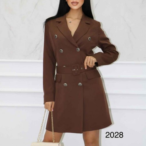 147442 TOPTAN KAHVE ELBİSE 147442 TOPTAN KAHVE ELBİSE toptan bayan giyim