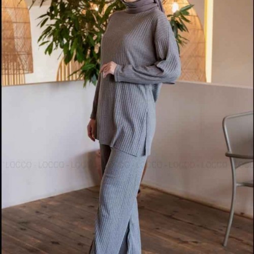 147616 TOPTAN ANTRASİT PANTOLON TAKIM 147616 TOPTAN ANTRASİT PANTOLON TAKIM toptan bayan giyim