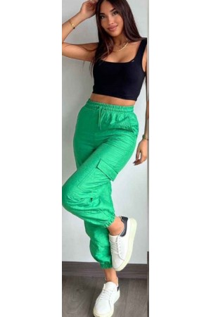 147833 GREEN TROUSERS