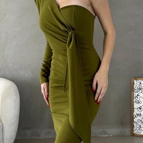 147973 TOPTAN YEŞİL ELBİSE 147973 TOPTAN YEŞİL ELBİSE toptan bayan giyim