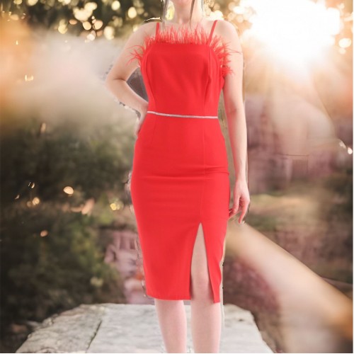 148125 TOPTAN KIRMIZI ELBİSE 148125 TOPTAN KIRMIZI ELBİSE toptan bayan giyim