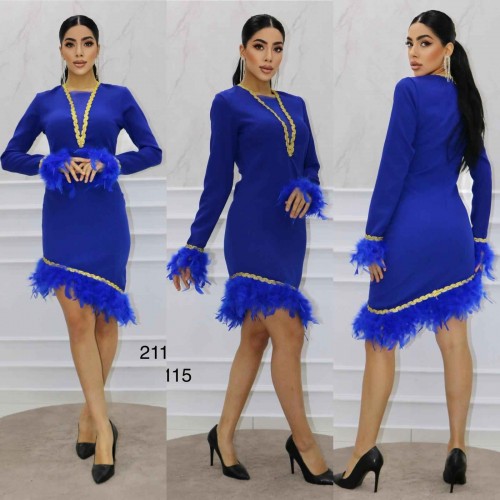 148393 TOPTAN SAKS ELBİSE 148393 TOPTAN SAKS ELBİSE toptan bayan giyim