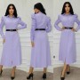 148403 TOPTAN LİLA ELBİSE toptan bayan giyim