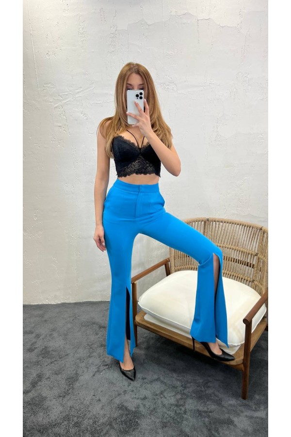 148828 blue TROUSERS