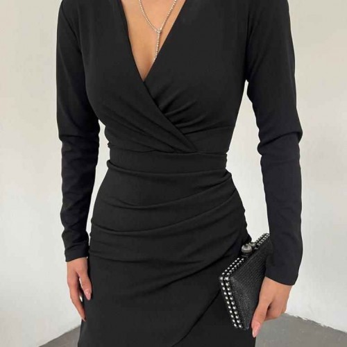 149202 TOPTAN SİYAH ELBİSE 149202 TOPTAN SİYAH ELBİSE toptan bayan giyim